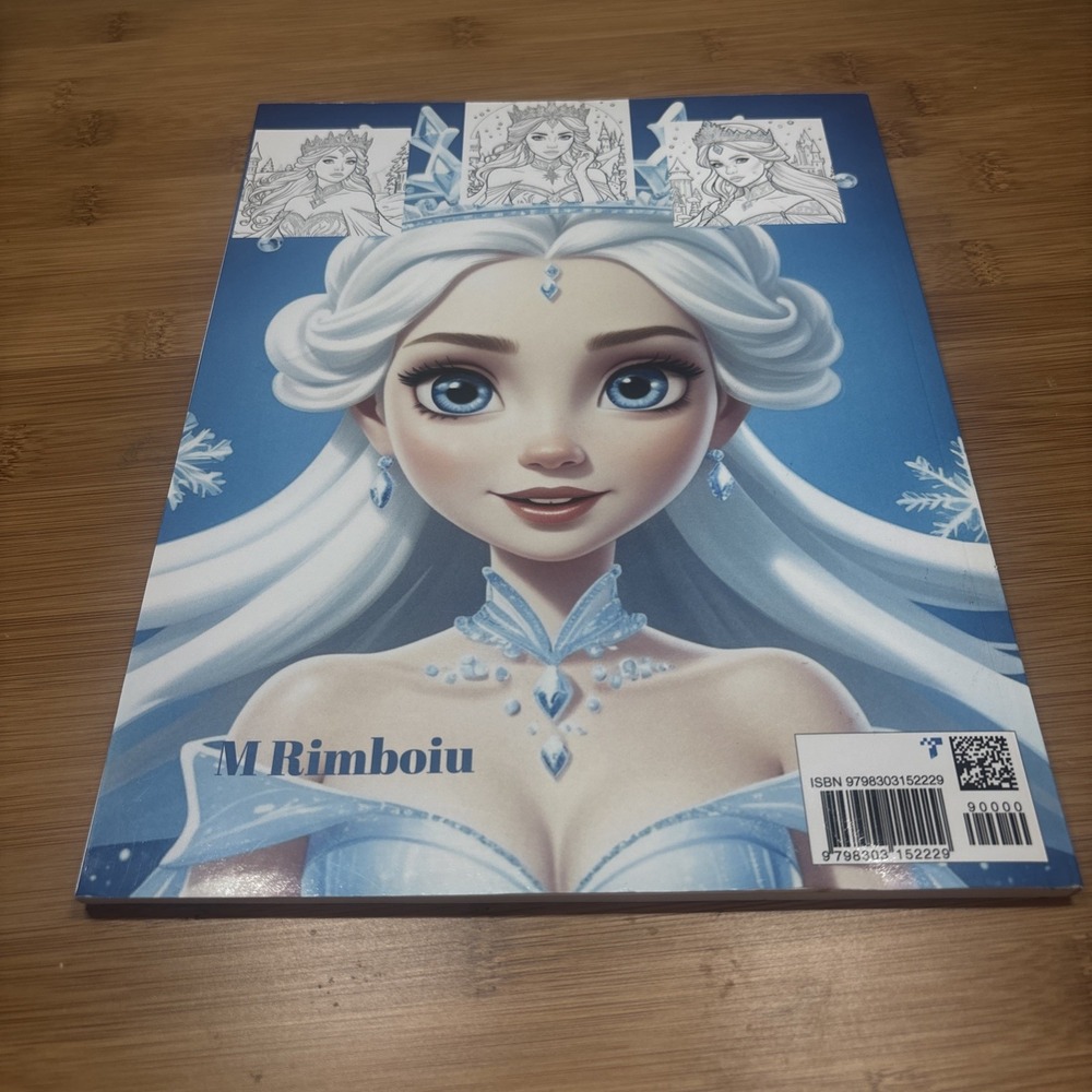 Ice Princess Coloring Book - Picture 2 of 7